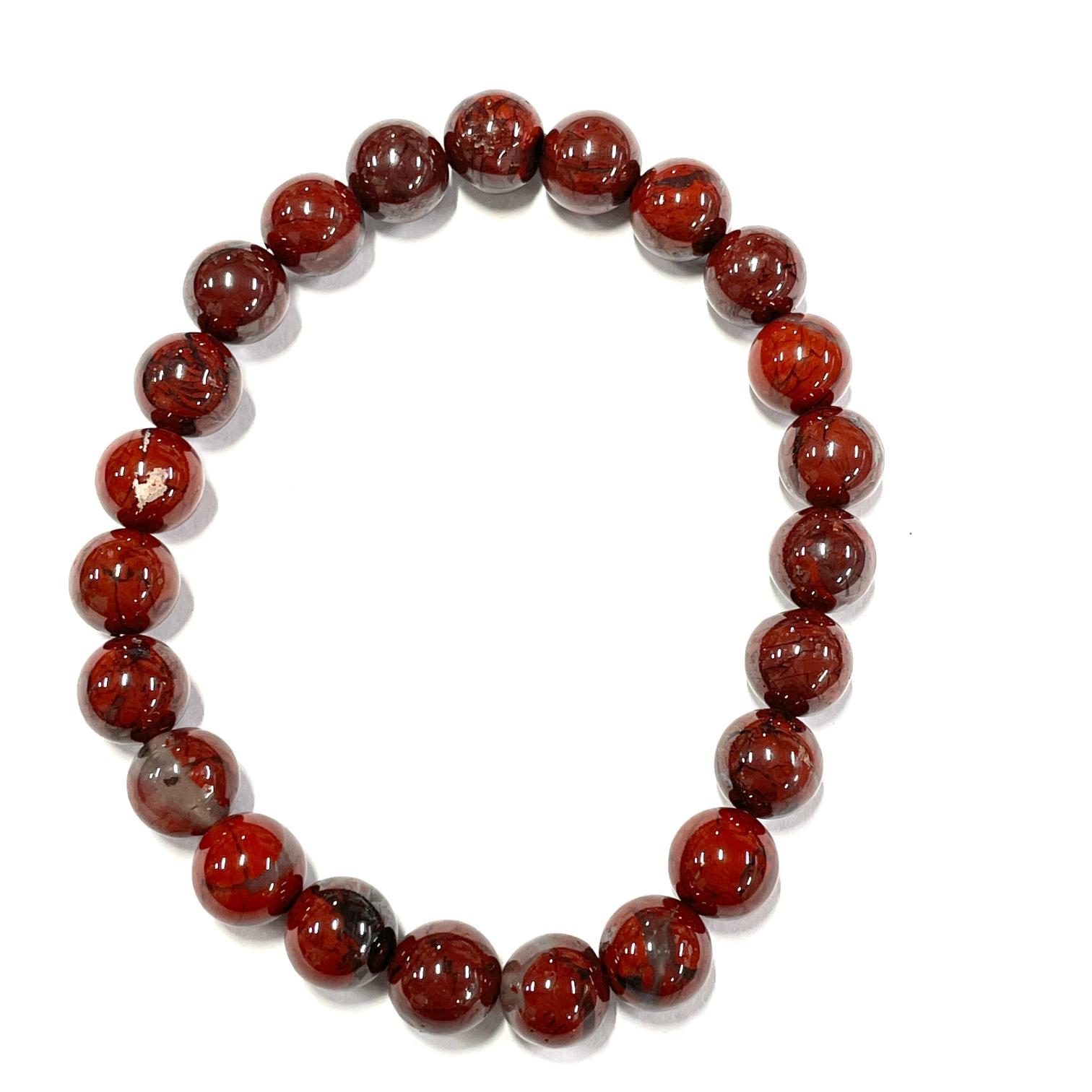 Brecciated Jasper Beads Bracelet Brecciated Jasper Beads Bracelet